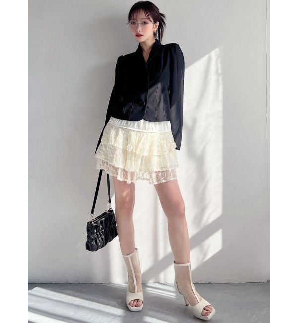 RESEXXY「フリルミニスカート」|スカート|