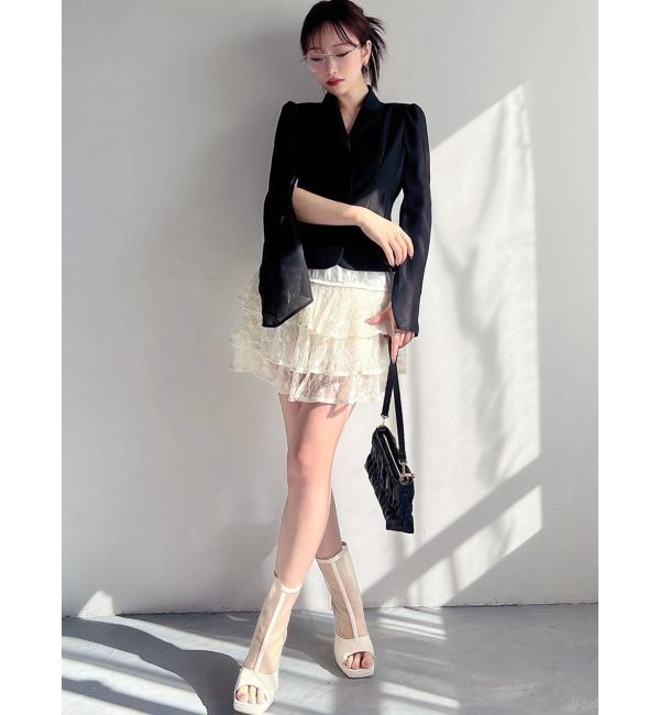 RESEXXY「フリルミニスカート」|スカート|