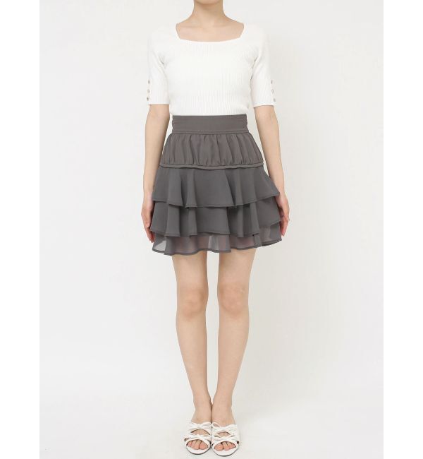 RESEXXY「フリルミニスカート」|スカート|