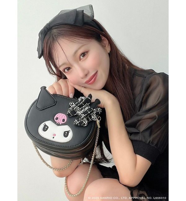 RESEXXY「【メロクロコラボ】バニティーポーチ」|ショルダー・メッセンジャー|ブラック