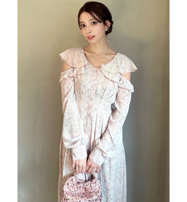 RESEXXY「コルセットシャツフレアワンピース」|ワンピース|