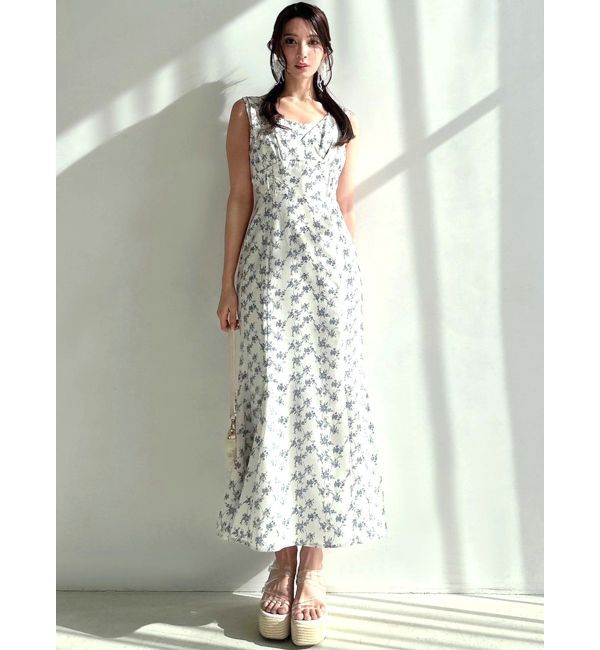 RESEXXY「ピンタックブルームワンピース」|ワンピース|