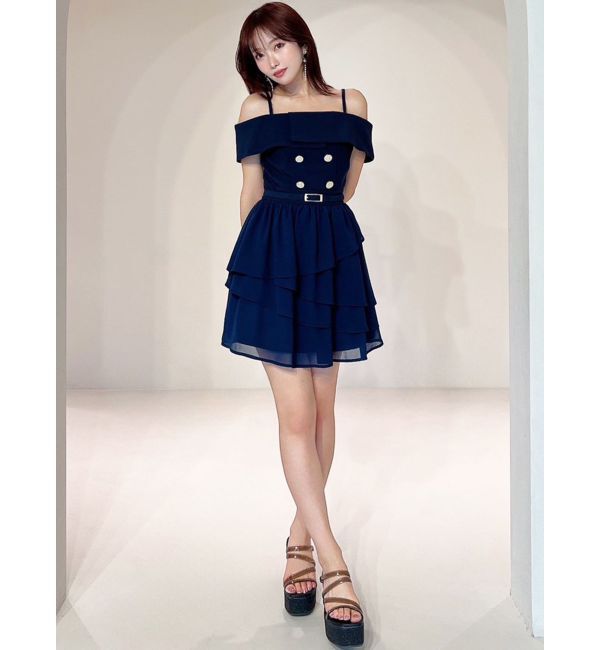 RESEXXY「2Wayオフショルドッキングワンピース」|ワンピース|