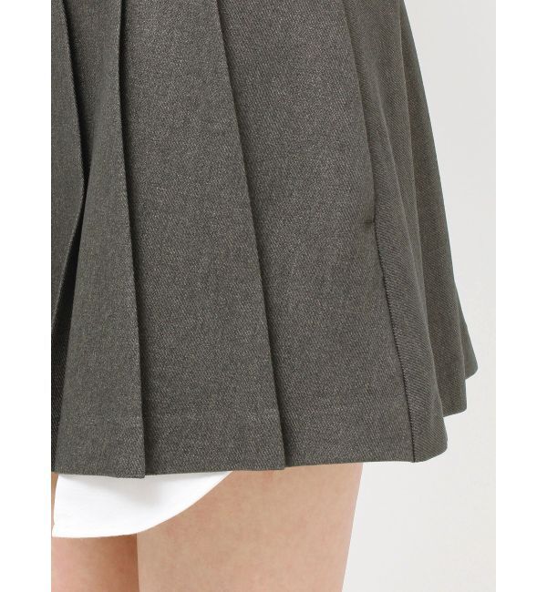 RESEXXY「ローウエストベルトプリーツミニスカート」|スカート|