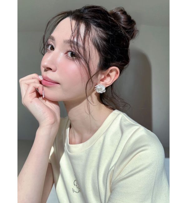 RESEXXY「シェルフラワーピアス」|ピアス|