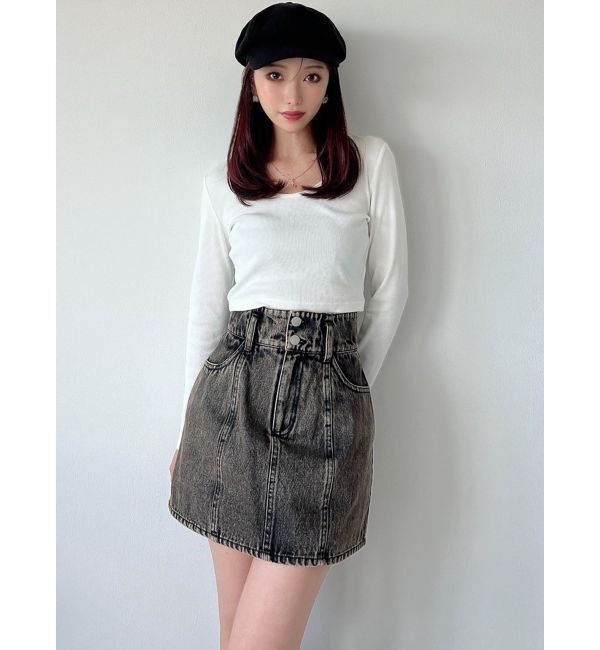 RESEXXY「ハイウエストミニスカート【セットアップ着用可能】」|スカート|