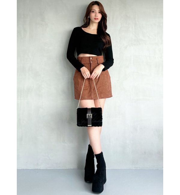 RESEXXY「ハイウエストミニスカート【セットアップ着用可能】」|スカート|