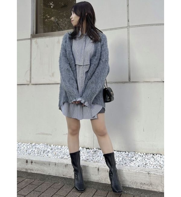 dazzlin「2WAYショートミニシャツワンピース」|ワンピース|