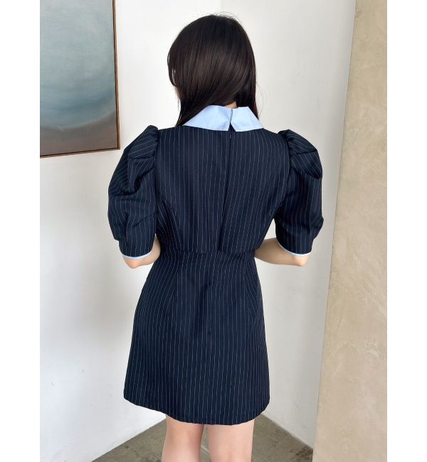 dazzlin「ジャケットライクレイヤードミニワンピース」|ワンピース|