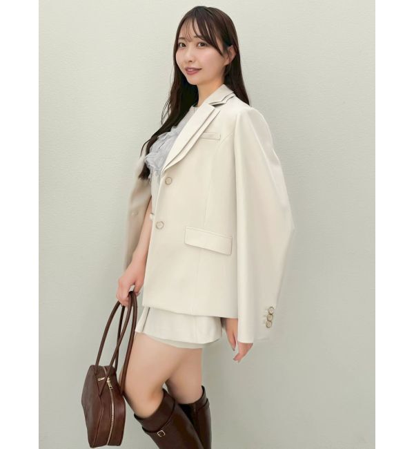 dazzlin「【セットアップ対応】レイヤードスカートパンツ」|スカート|