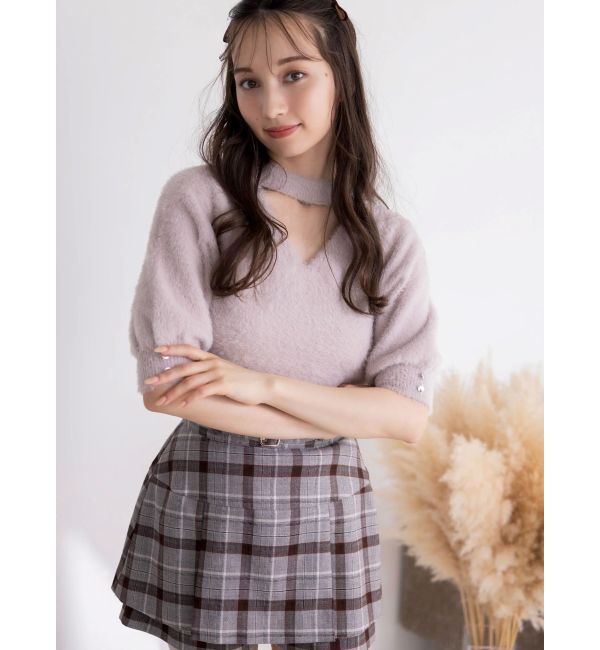 dazzlin「【セットアップ対応】レイヤードスカートパンツ」|スカート|