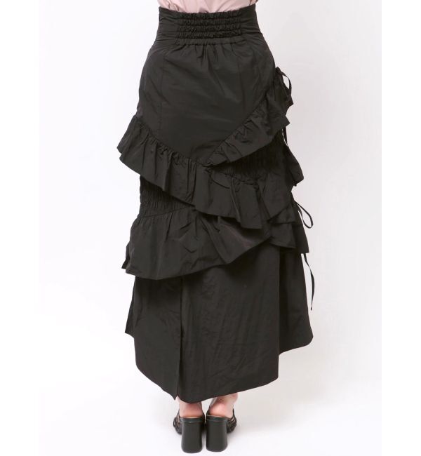 dazzlin「ランダムフリルギャザースカート」|スカート|