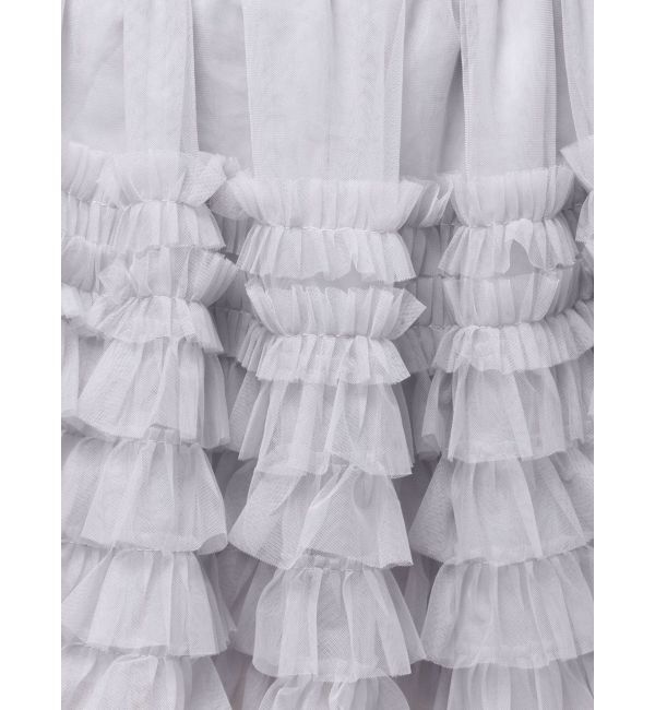 dazzlin「ボリュームフリルチュールミニスカート」|スカート|