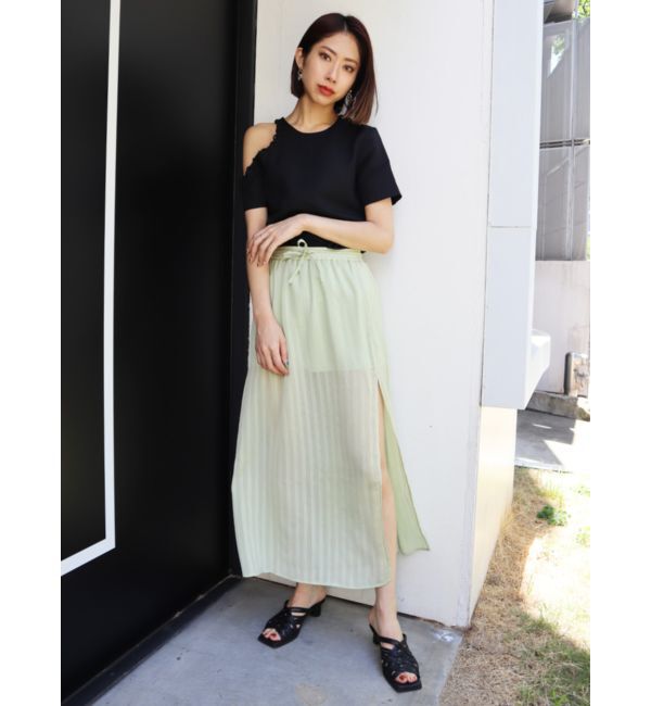 EMODA「レーストップフィットタンクトップ」|Tシャツ・カットソー|