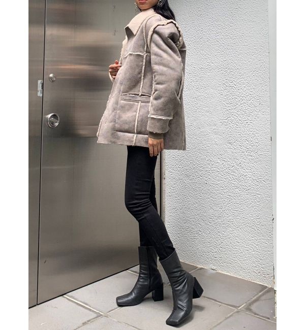 EMODA「アウトポケットハイウエストパギンス」|デニム|