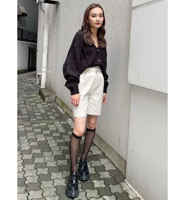 EMODA「トラペーズハイウエストパンツ」|その他|