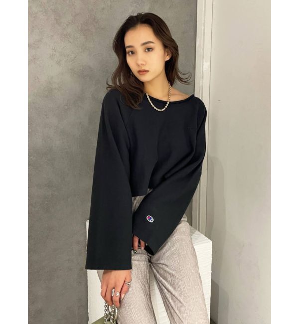 EMODA「【EMODA&times;Champion】ロールネックショートプルオーバー」|Tシャツ・カットソー|