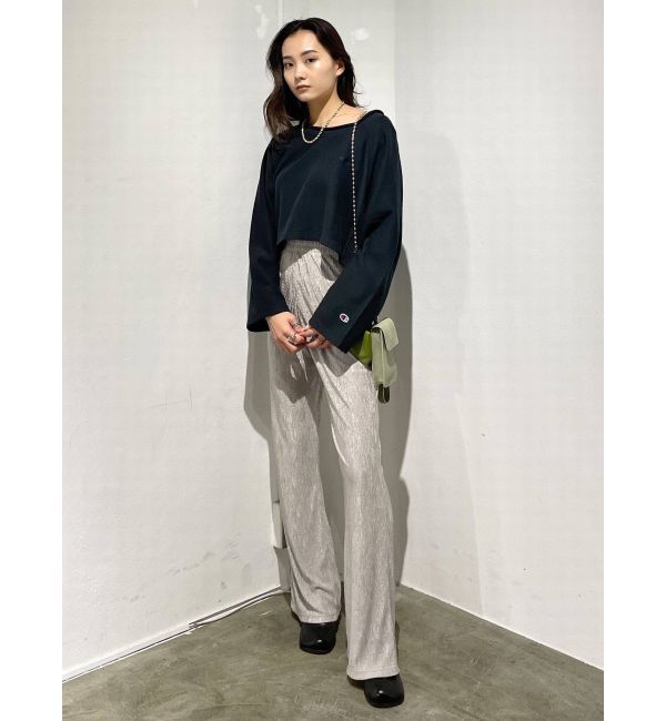 EMODA「【EMODA&times;Champion】ロールネックショートプルオーバー」|Tシャツ・カットソー|