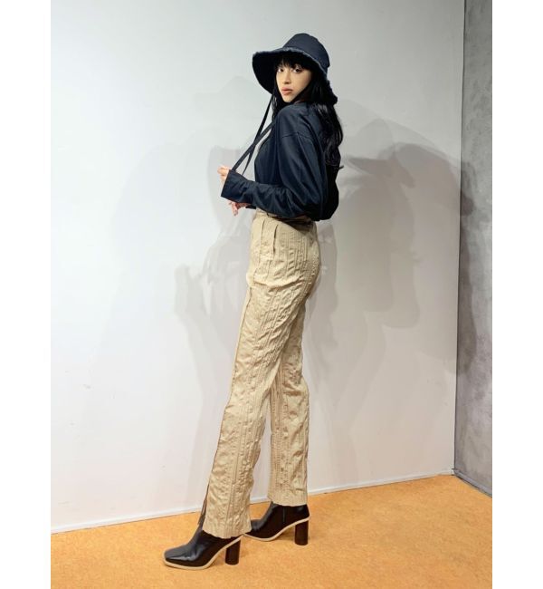 EMODA「スイッチングラインフレアパンツ」|その他|