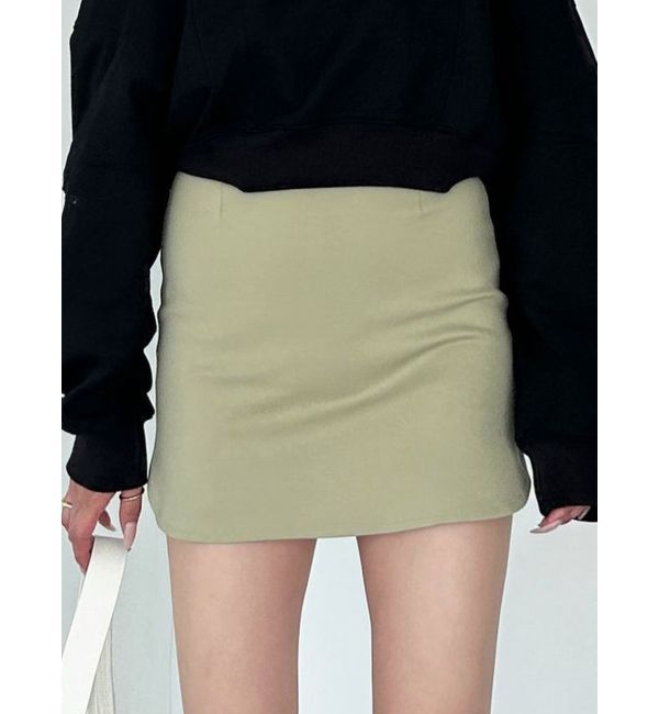 EMODA「ストレッチカーブミニスカート」|スカート|