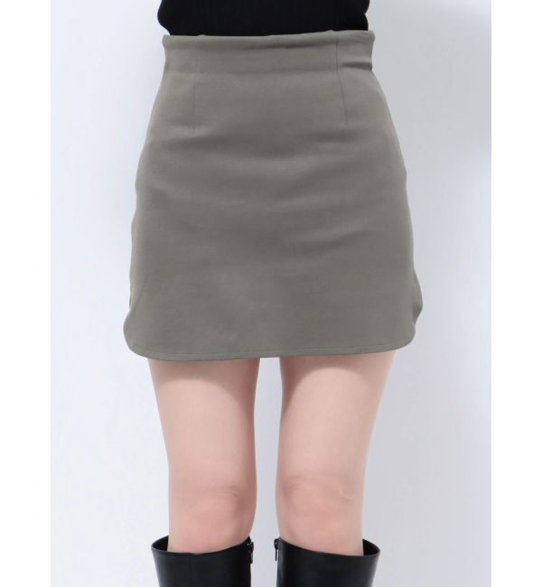 EMODA「ストレッチカーブミニスカート」|スカート|
