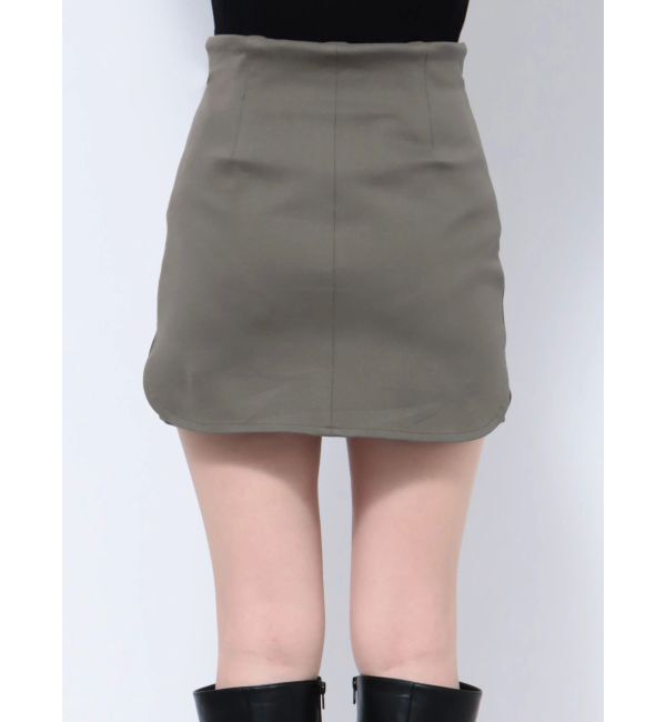 EMODA「ストレッチカーブミニスカート」|スカート|