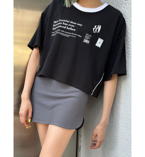 EMODA「ストレッチカーブミニスカート」|スカート|