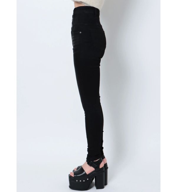 EMODA「【ELDER】フィックスハイウエストデニム」|デニム|