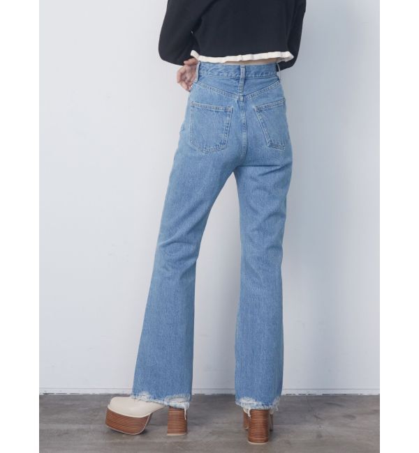 EMODA「ヴィンテージライクハイウエストフレアジーンズ」|デニム|