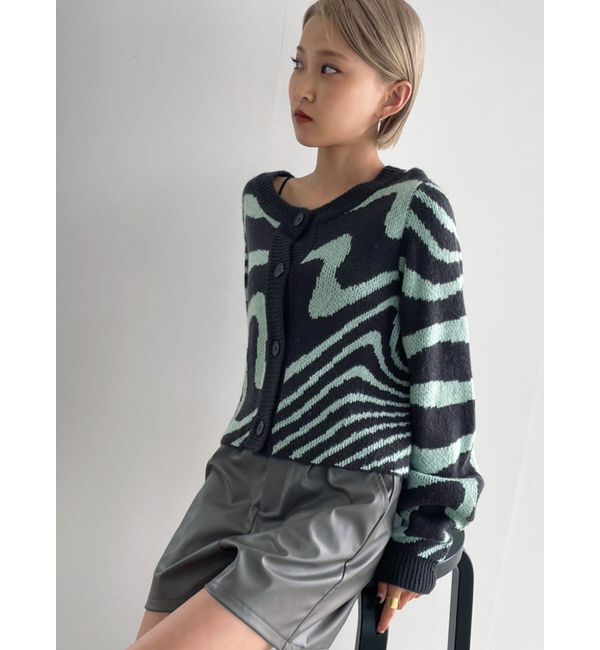 EMODA「フェイクレザーショートパンツ」|キュロット|