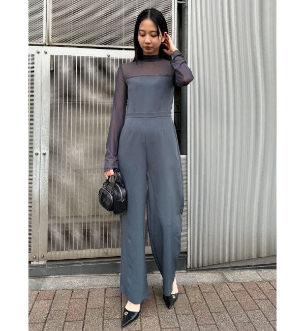 EMODA「シアー2トーンオールインワン」|オールインワン|