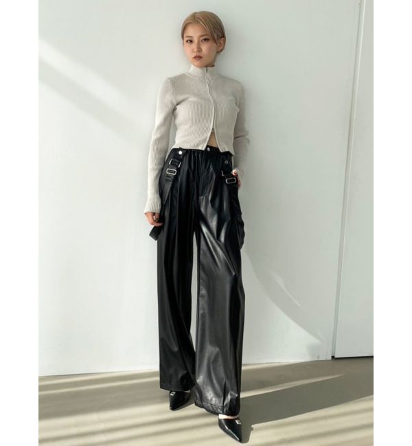 EMODA「ナイロンルーズサスペンダーパンツ」|その他|