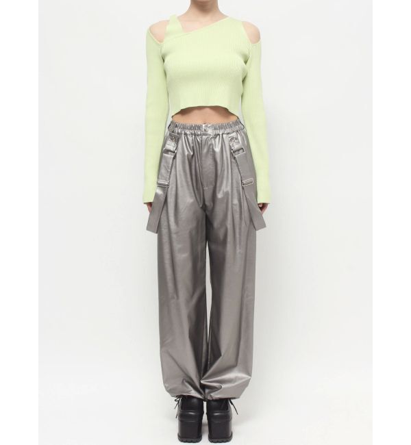 EMODA「ナイロンルーズサスペンダーパンツ」|その他|