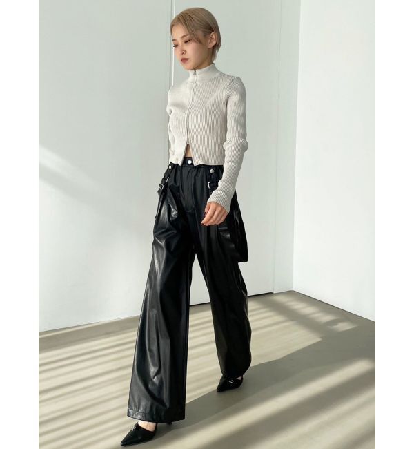 EMODA「ナイロンルーズサスペンダーパンツ」|その他|