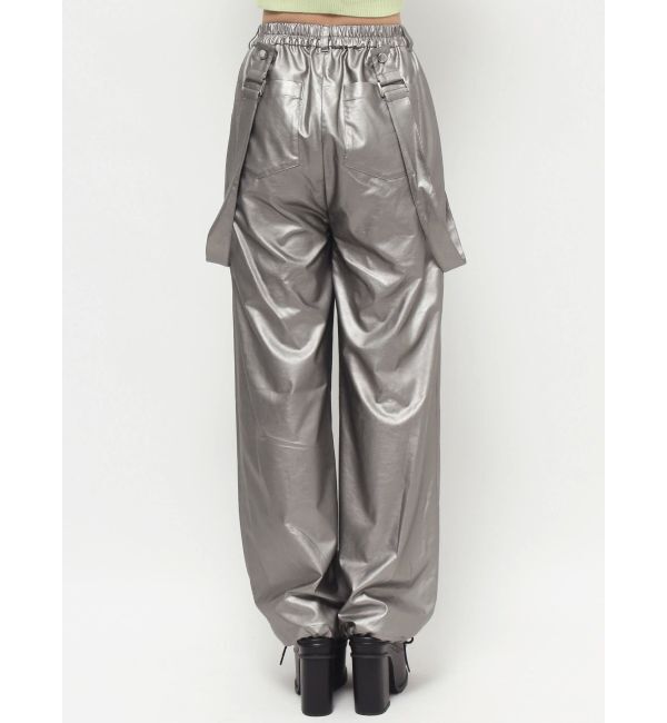 EMODA「ナイロンルーズサスペンダーパンツ」|その他|