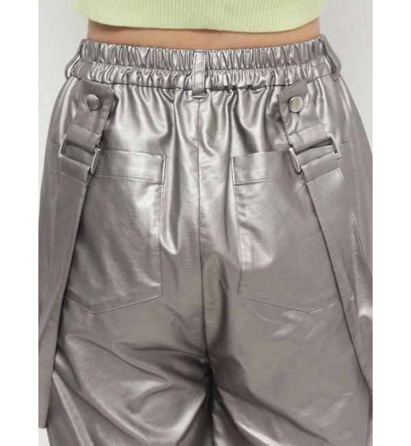 EMODA「ナイロンルーズサスペンダーパンツ」|その他|