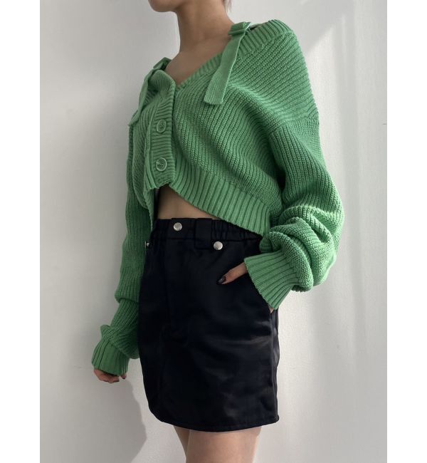 EMODA「ハングサスペンダーミニスカート」|スカート|