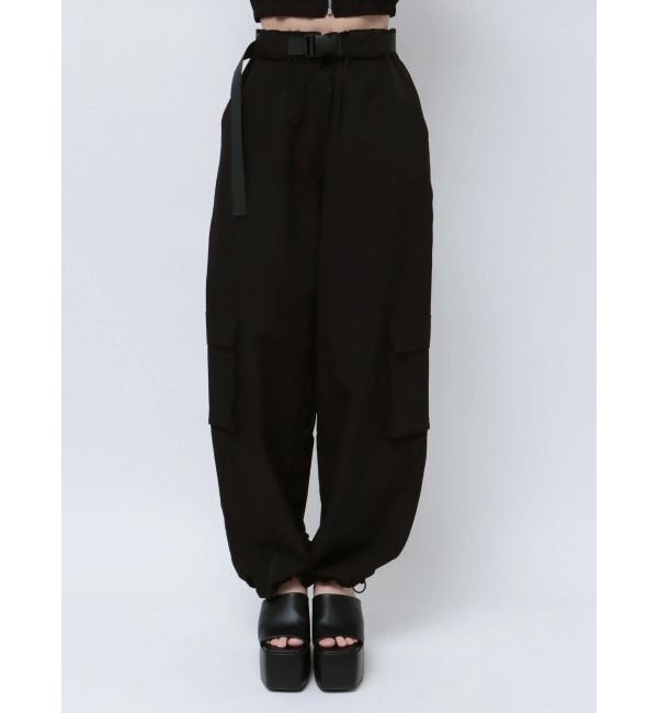 EMODA「ナイロンベルトタックパンツ」|その他|