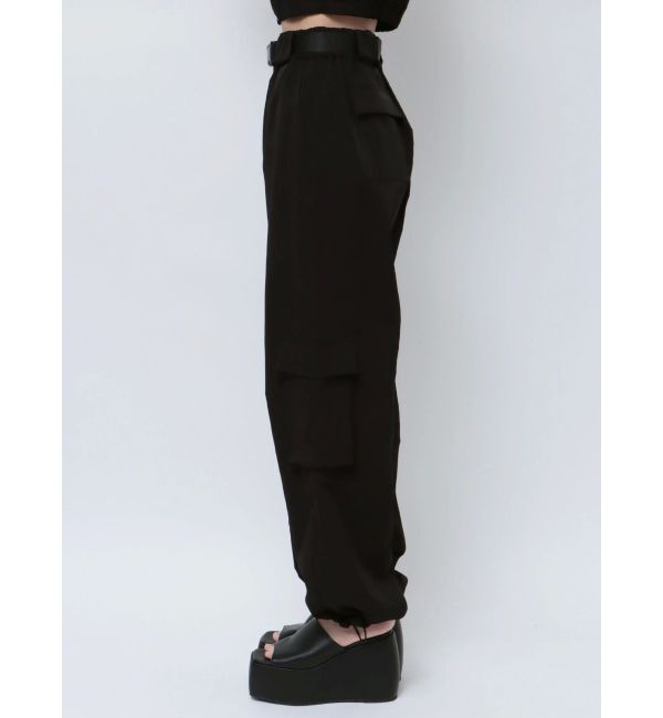 EMODA「ナイロンベルトタックパンツ」|その他|