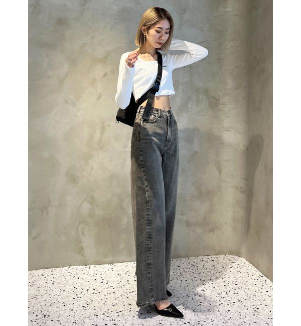 EMODA「プレートクロップトップ」|Tシャツ・カットソー|