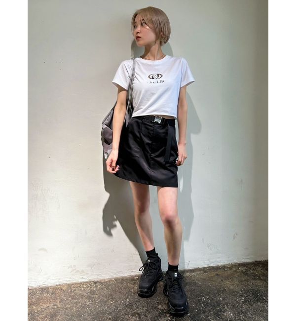 EMODA「ベルトボックスミニスカート」|スカート|