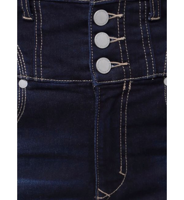 EMODA「スーパーハイウエストフレアパギンス」|デニム|