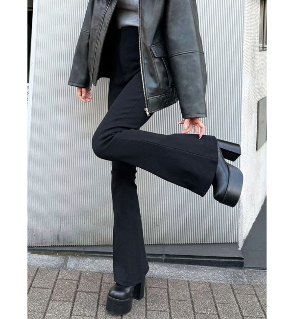 EMODA「【WEB限定】ストレッチリブパンツ」|その他|