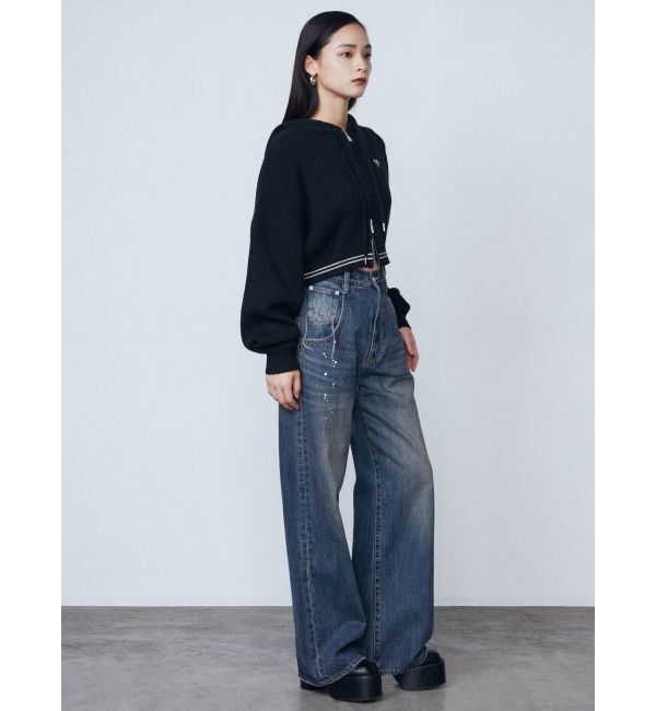 EMODA「スパークビジュールーズジーンズ」|デニム|