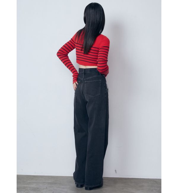 EMODA「スパークビジュールーズジーンズ」|デニム|