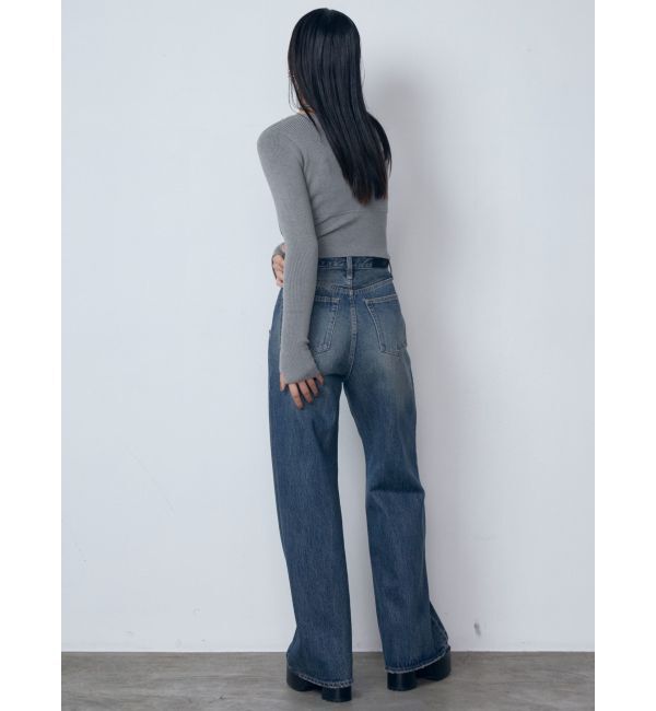 EMODA「スパークビジュールーズジーンズ」|デニム|