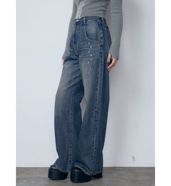 EMODA「スパークビジュールーズジーンズ」|デニム|