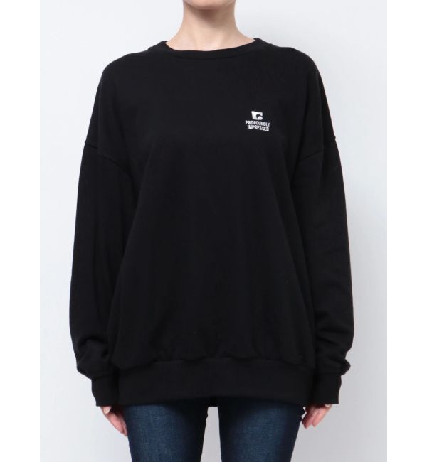 EMODA「オーバーロゴポイントスウェット」|Tシャツ・カットソー|