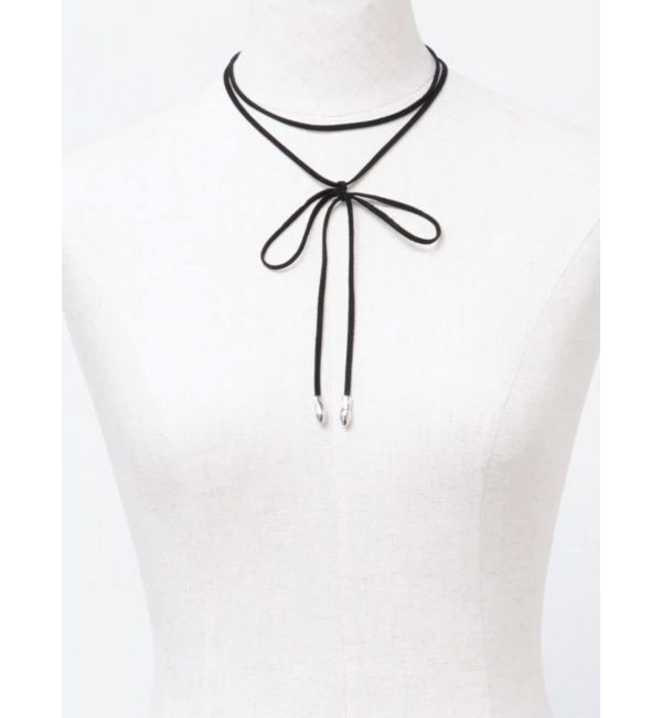 EMODA「ストリングリボンチョーカーネックレス」|ネックレス|