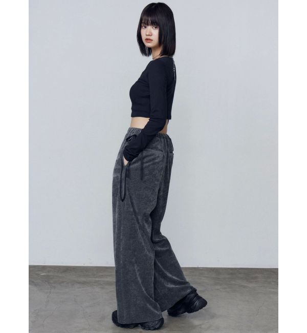 EMODA「クロスクロップフィットトップ」|Tシャツ・カットソー|